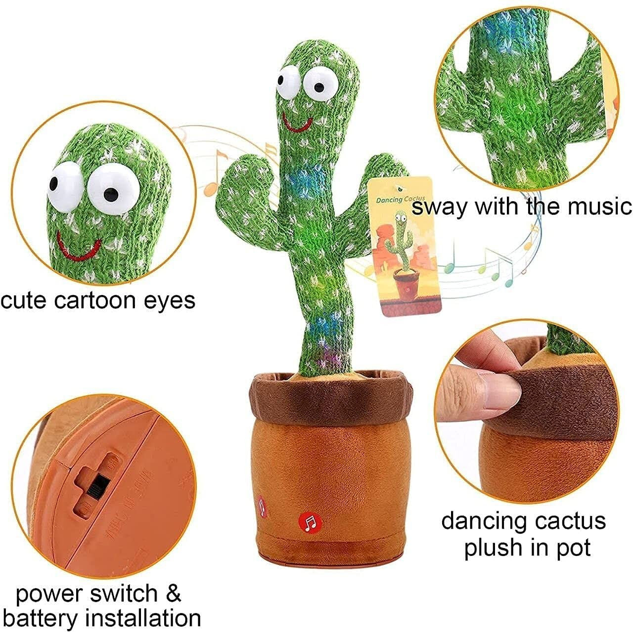 GREEN CACTUS GAMING TOYS Rechargeable