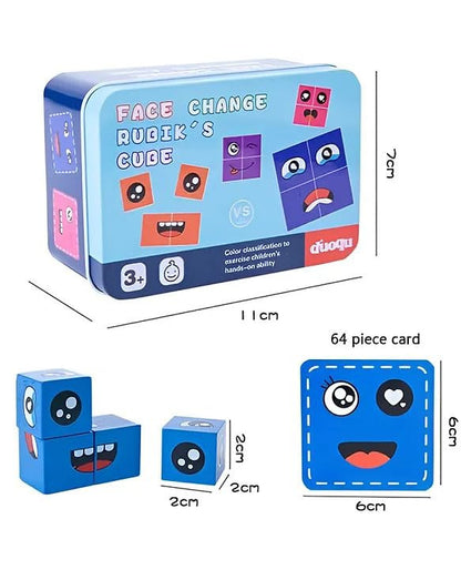 Crazy Face Puzzle