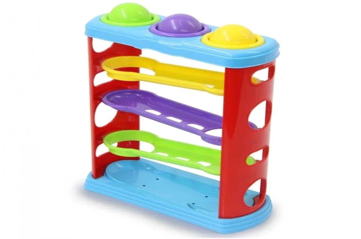 3-Layer Hammer Ball Toy for Kids Ages 3+: Interactive Fun with Three Balls and Layers of Excitement