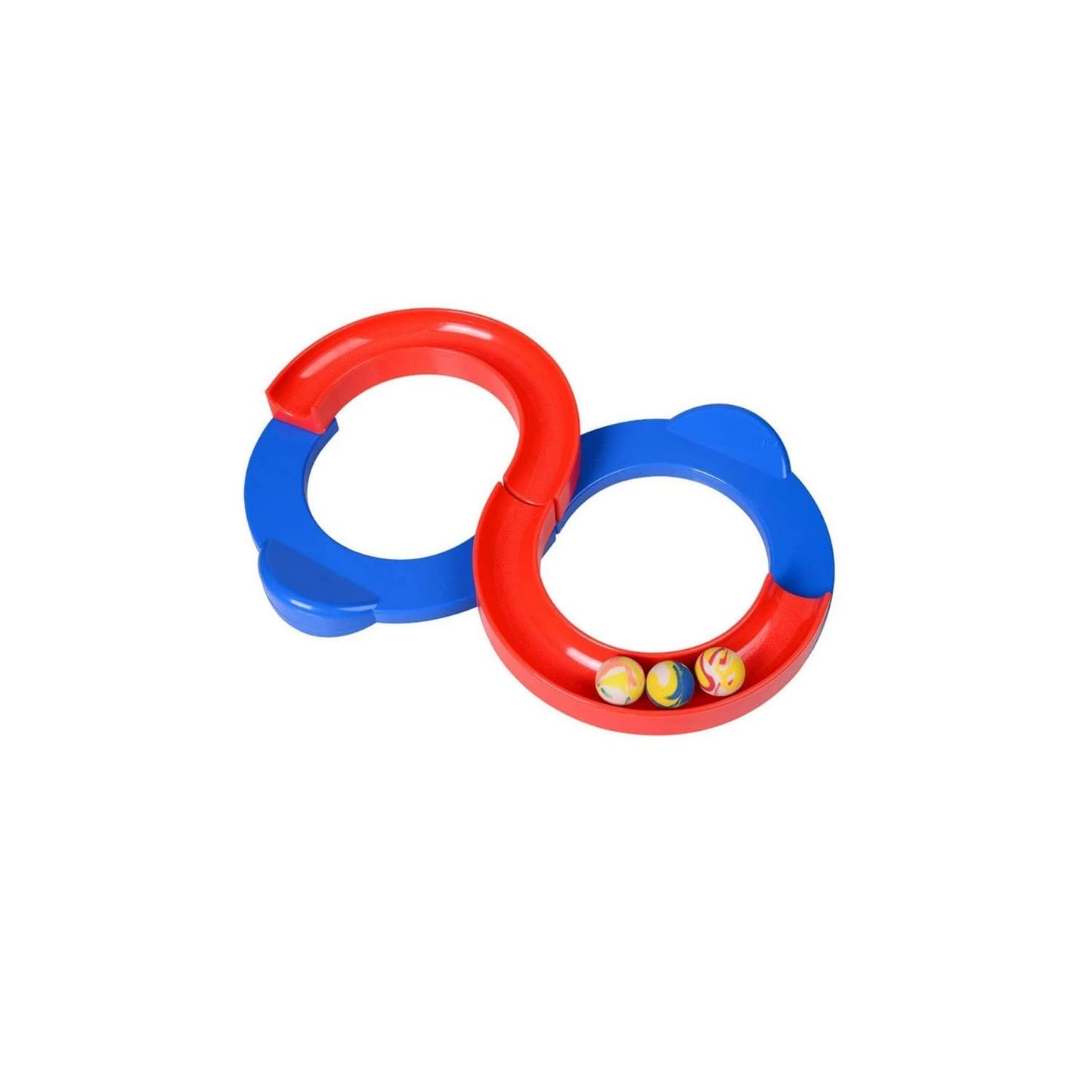 Loop Balancing Track Toy - Balancing Game, Bouncing Ball for Kids, 8 Shape Infinite Loop Game, Toys for 5+Years Kids, Indoor Games (Random Color)