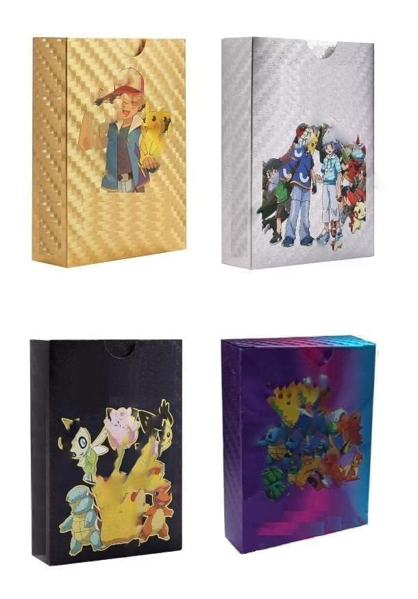 Pookemon Cards 220 Cards Combo Pack