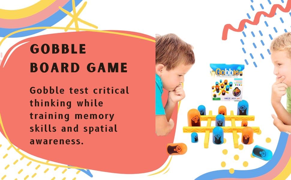 Gobble Board Game | Learning Toys for for Kids 5 Years | Strategy Games | Games for Adults | Kids Development