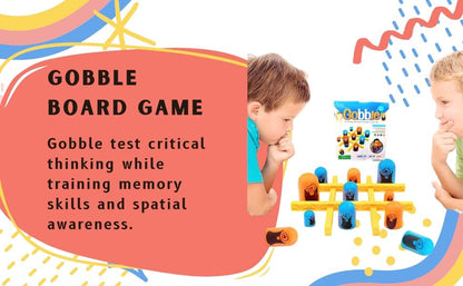 Gobble Board Game | Learning Toys for for Kids 5 Years | Strategy Games | Games for Adults | Kids Development