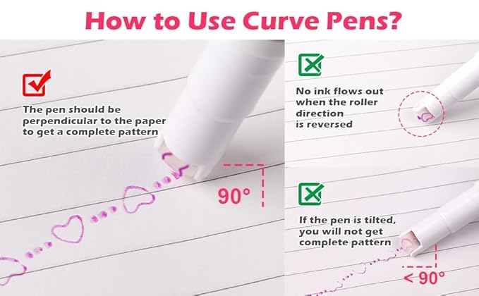 LINEAR COLOR PEN 6PC