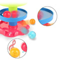Rolling and Swirling Ramp Toy for Baby and Toddlers | 5 Layer Ball Drop Tower with 3 Colorful Plastic Rattle Balls | Stack-Drop-Roll Fun Toy - Color As Per Stock