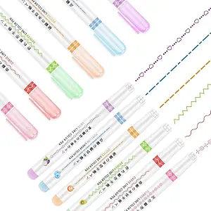 LINEAR COLOR PEN 6PC