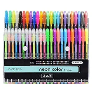 NEON GEL PEN 48PC