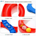 Loop Balancing Track Toy - Balancing Game, Bouncing Ball for Kids, 8 Shape Infinite Loop Game, Toys for 5+Years Kids, Indoor Games (Random Color)