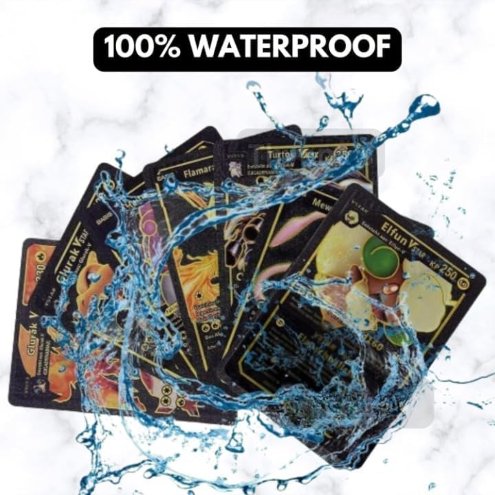 Black pookemon Cards (55 cards)