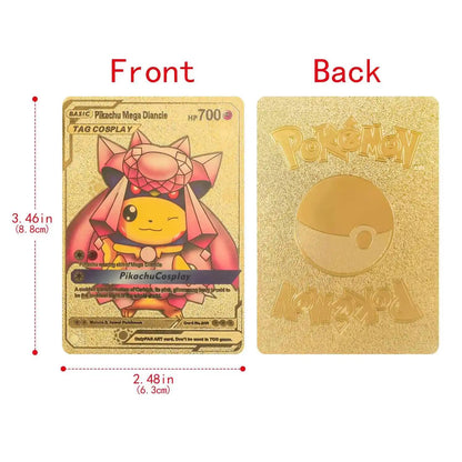 Golden Pookemon Cards (55 cards)