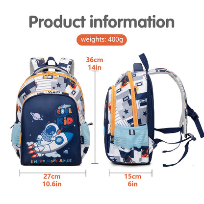 Astronaut Printed Blue children bag