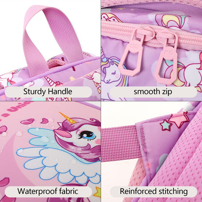 Unicorn Printed Pink children bag