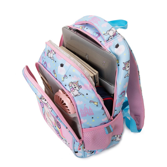 Unicorn Printed Blue children bag