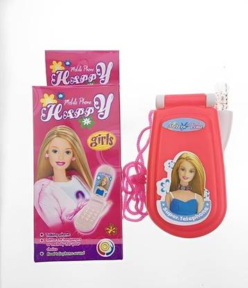 Barbie Phone Toy for Kids Talking Cell Phone toy with Music