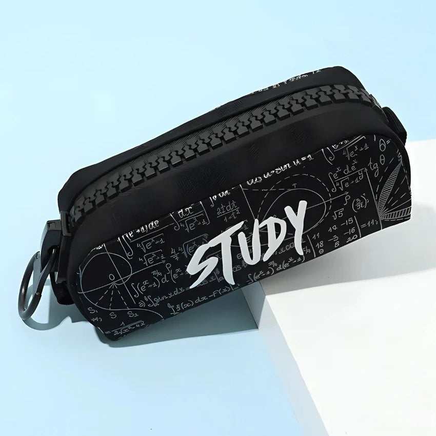 Big Zipper Pencil Pouch for Girls and Boys
