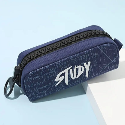 Big Zipper Pencil Pouch for Girls and Boys