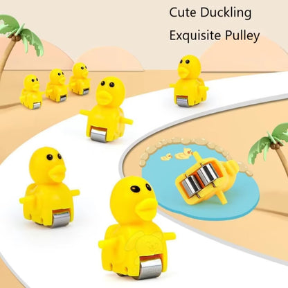 Duck Slide Climbing Stairs Toy with Music & LED Lights – Electric Duck Track Set for Kids