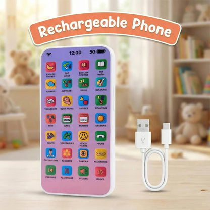 Education Mobile Phone Toy with 28 Functions Hindi English Learning Toy for Kids