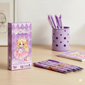 Pink Dream Princess Pen Set – Smooth 0.5mm Erasable Cute Kawaii Gel Pens 12 pcs