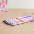 Pink Dream Princess Pen Set – Smooth 0.5mm Erasable Cute Kawaii Gel Pens 12 pcs