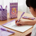 Pink Dream Princess Pen Set – Smooth 0.5mm Erasable Cute Kawaii Gel Pens 12 pcs