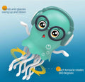 Cute Dancing Jellyfish Toy with LED Lights, Music & Bump-and-Go Action for Kids
