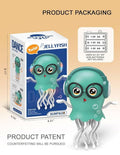 Cute Dancing Jellyfish Toy with LED Lights, Music & Bump-and-Go Action for Kids
