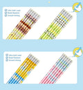 24 Pcs Extra Dark HB Pencil Set – Smooth Writing Graphite Pencils for School, Drawing & Office Use