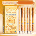Cute Creamy Bear Erasable Pen Set – Smooth 0.5mm Kawaii Gel Pens