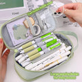 Cute Panda Pencil Pouch – Large Capacity Stationery Organizer for Kids (1 Pencil Pouch)