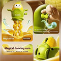 Wind Up Dancing Popcorn Toy for Kids, Key Operated Mechanical Moving Toy