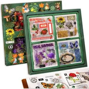 Vintage Nature Stickers