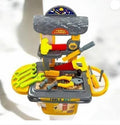 Kids Tool Set 3 in 1 Portable Workbench Repair Kit Suitcase Toy